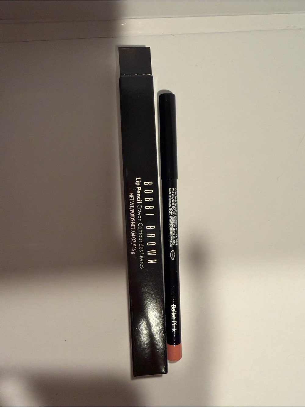 NIB Bobbi Brown Lip Pencil Crayon Contour 29 Ballet Pink Net Wt. 0.04OZ/1.15g